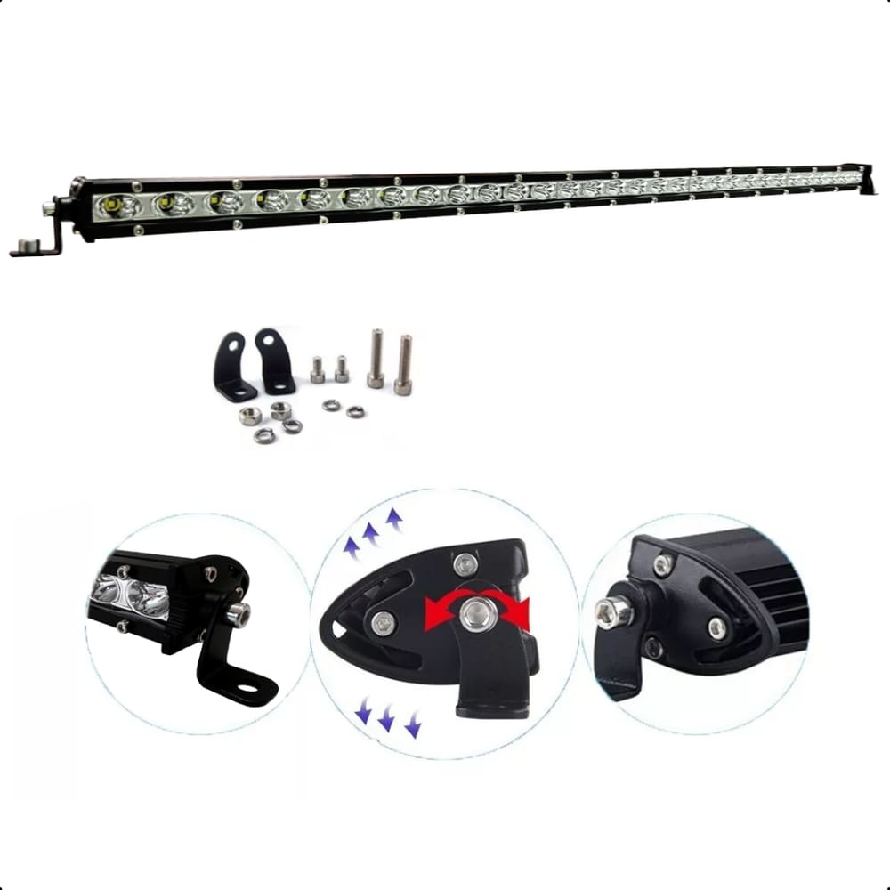 Farol Auxiliar De Led Barra 96Cm Led 108W 9V-36V Eti108bar