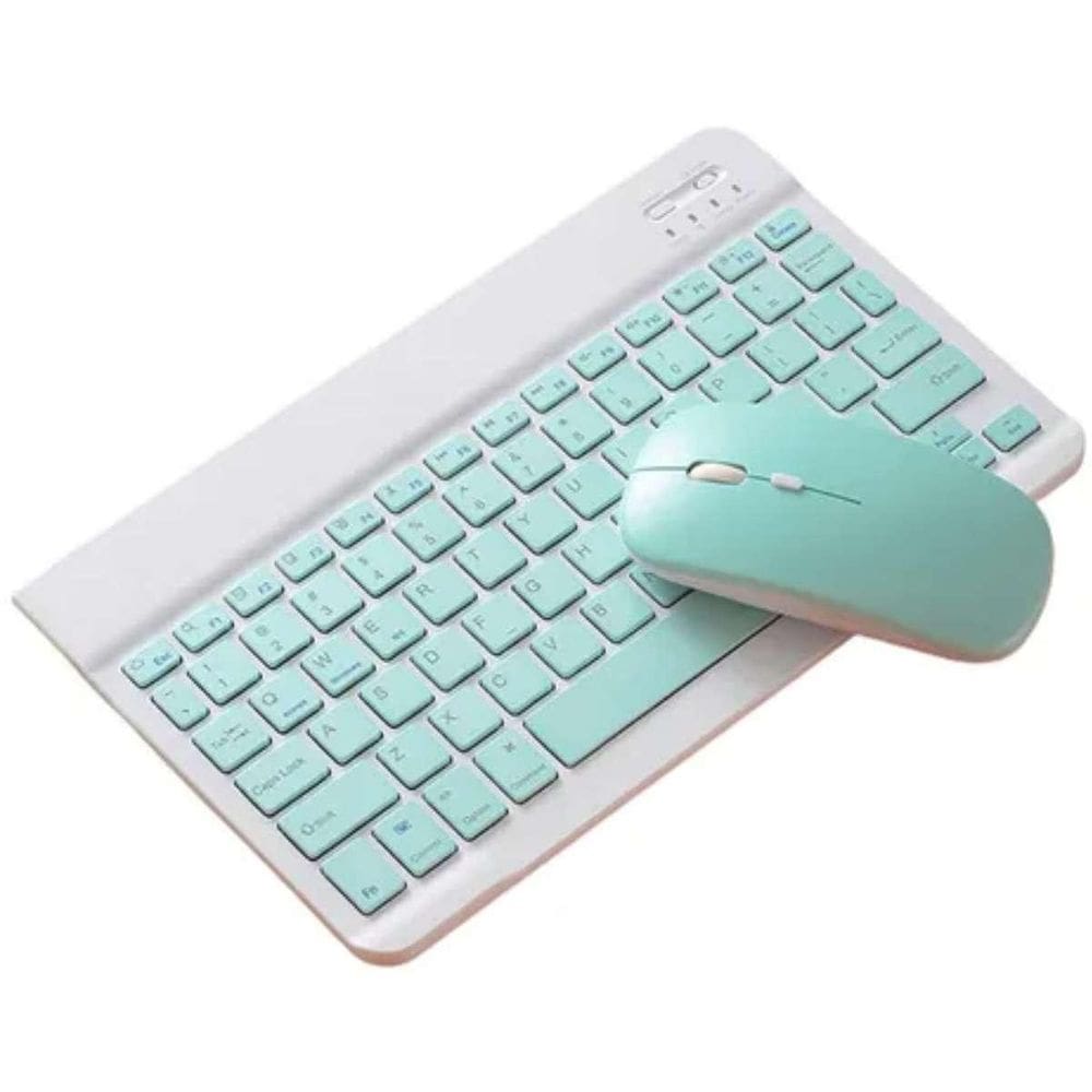 Combo Teclado E Mouse Bluetooth Slim Home Office