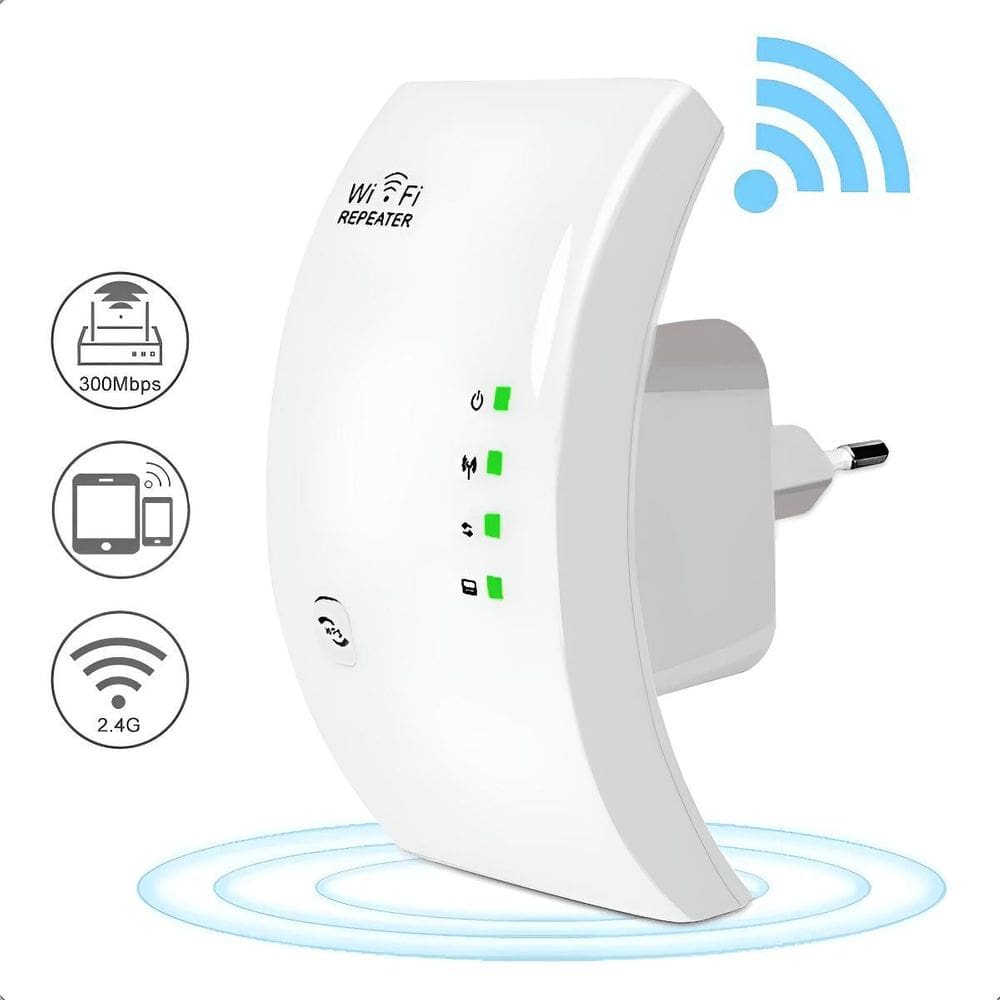 Roteador Repetidor Wireless-N Sinal Wifi Repeater 300Mbps
