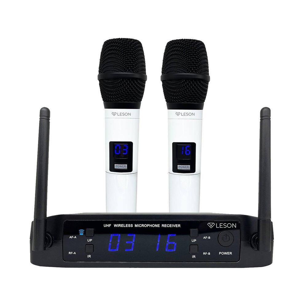 Microfone De Mão Leson Ls916 Base Multicanais