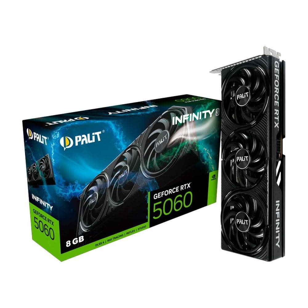 Placa Video Palit Geforce Rtx 5060 8Gb 128Bits Gddr7