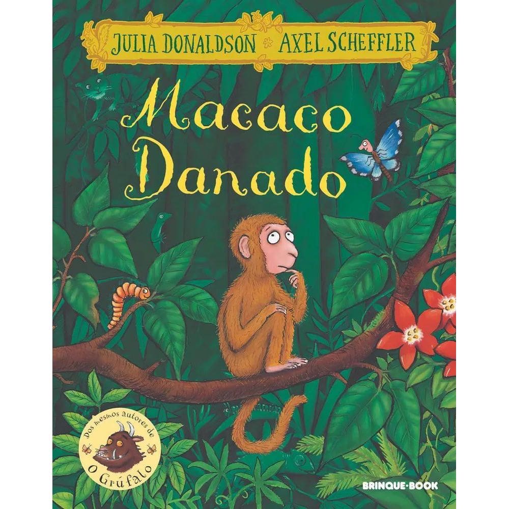 2X Macaco Danado, De Julia Donaldson. Editora Brinque-Book,