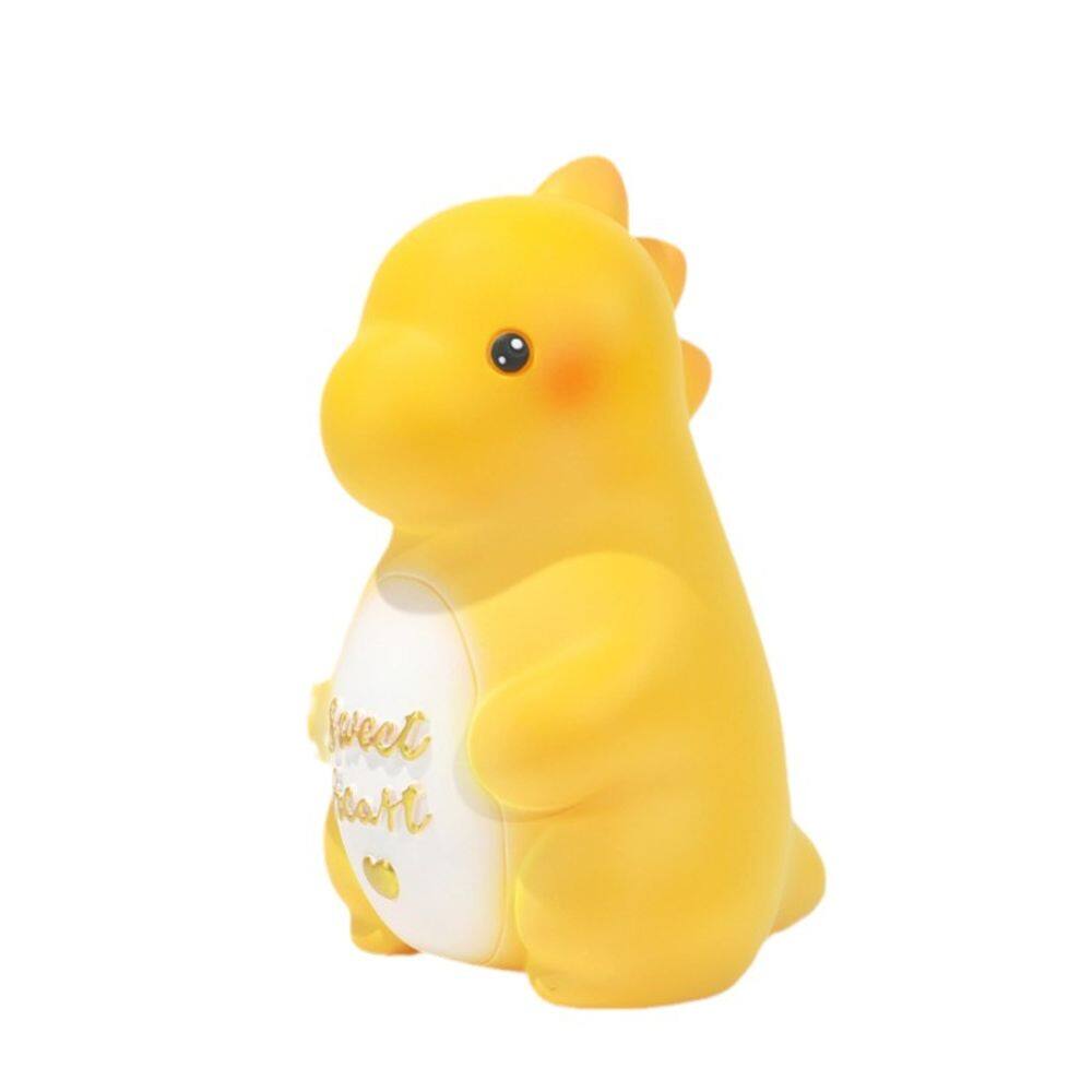 Banco de poupança de PVC Cute Milk Dinosaur Money Bank para crianças