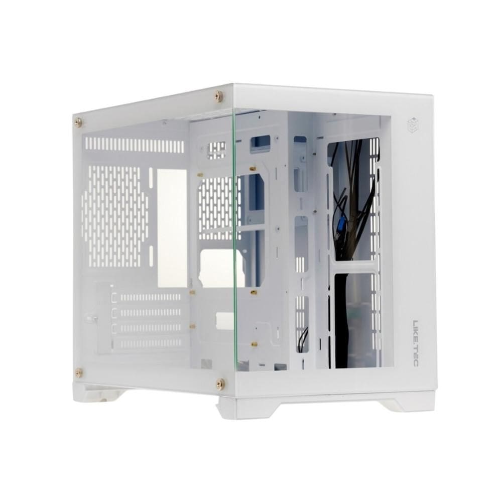 Gabinete Liketec Cube Mad Rock Snow Sem Fan