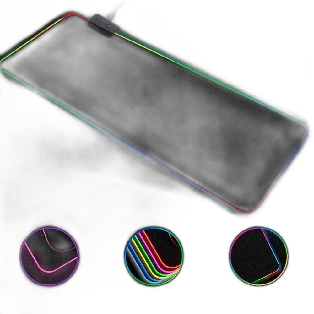 Mousepad Gamer Led Rgb 80X30Cm 7 Cores