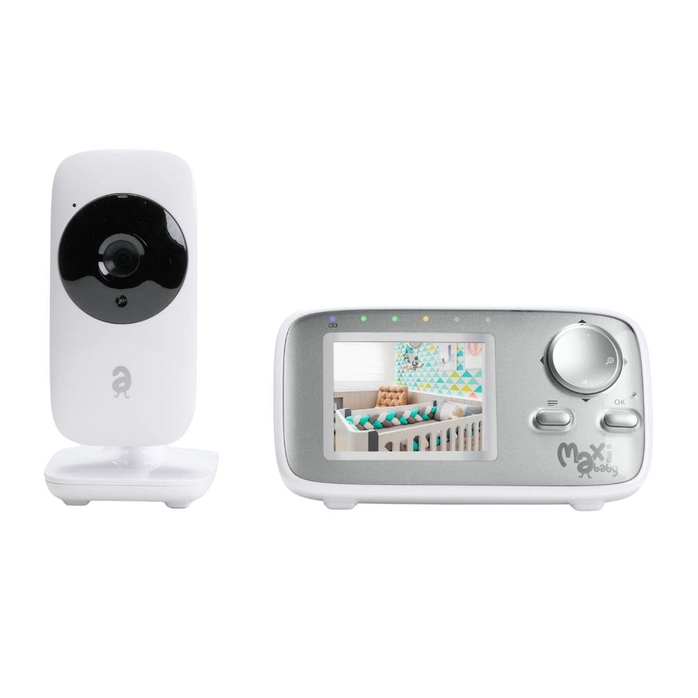 Babá Eletrônica Sem Fio Visão Noturna Zoom Baby ON Maxi Baby