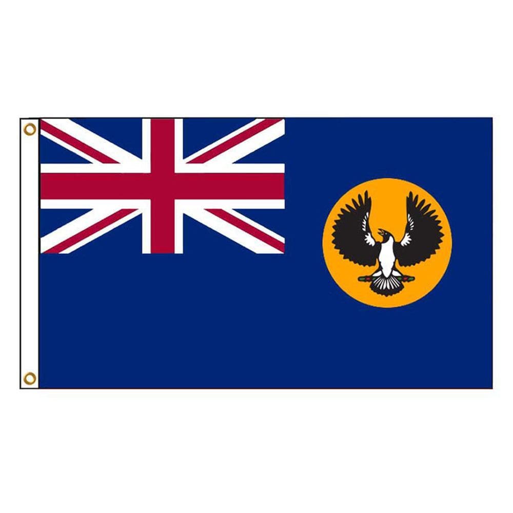 Bandeira do Estado da Austrália Meridional 150x90cm Poliéster de Alta Qualidade