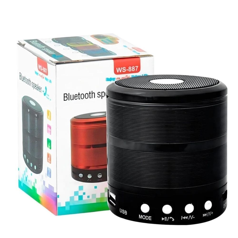 Caixa De Som Bluetooth Portátil Ativa Com Graves Potentes E Som Nítido