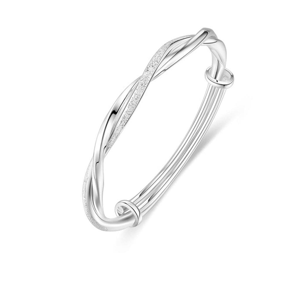 Pulseira Twist Mobius para Mulheres em Cuproníquel