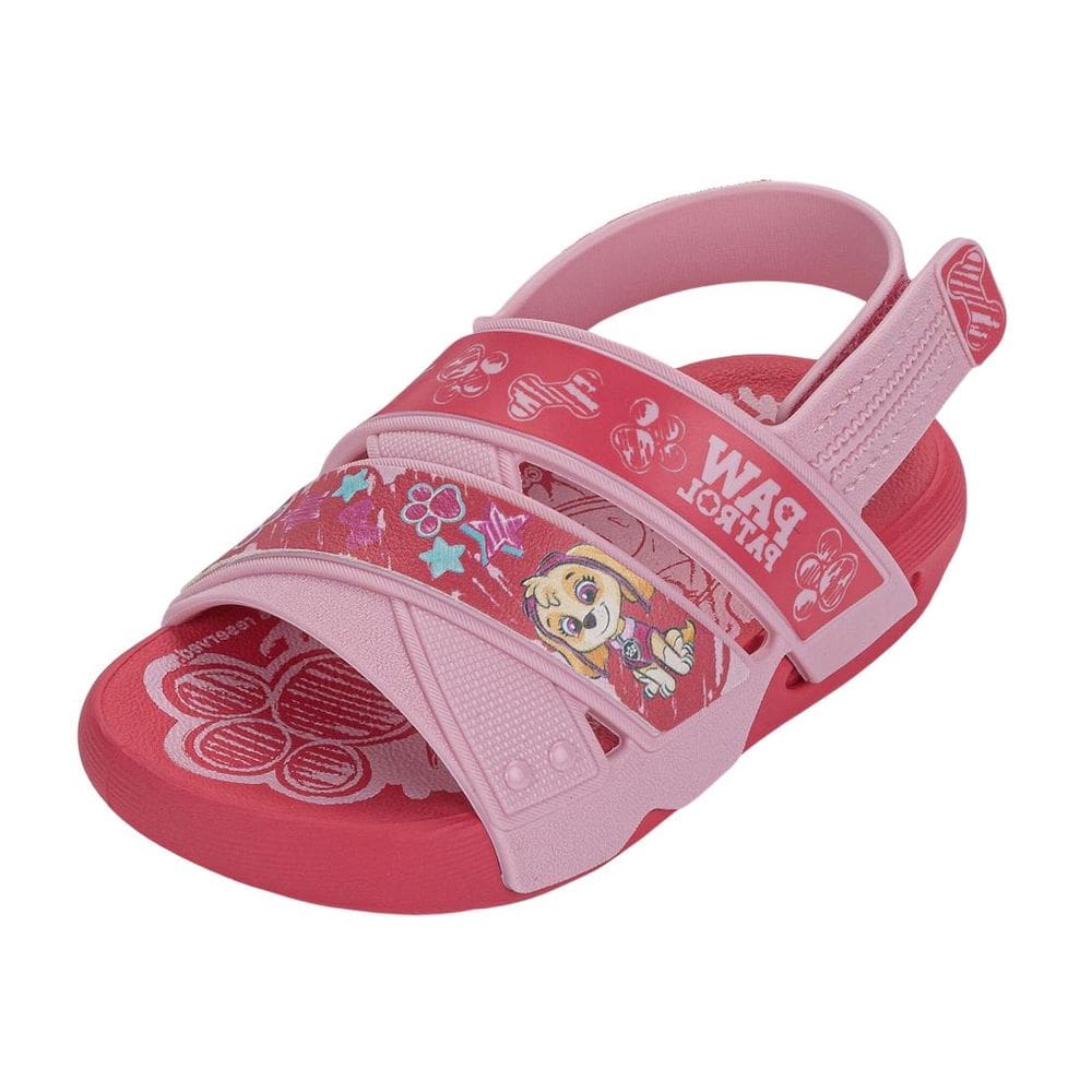 Sandalia Infantil Menina Macio Patrulha Canina Descoberta