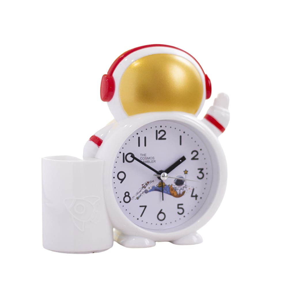 Porta-canetas para despertador Creative Astronaut Space Themed
