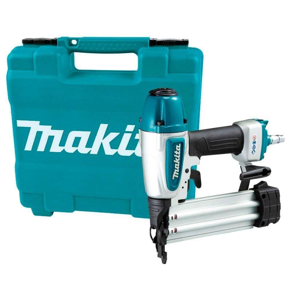 Pinador Pneumático Pino F 15-50mm Makita Af506 Com Ajuste De Profundidade