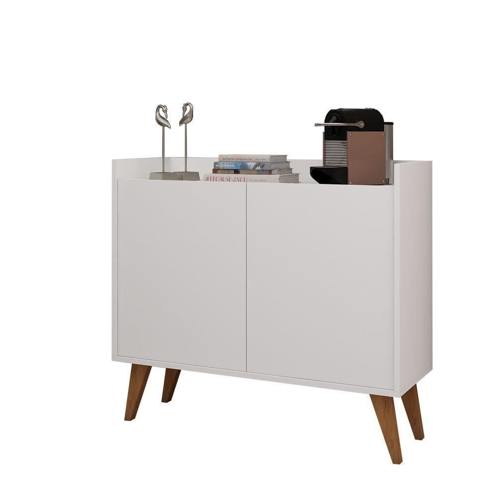 Aparador Buffet Fly 2 Portas Branco - Móveisaqui