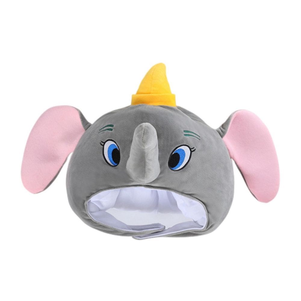 Chapéu de cosplay Cute Elephant para adultos, chapéu de pelúcia macio