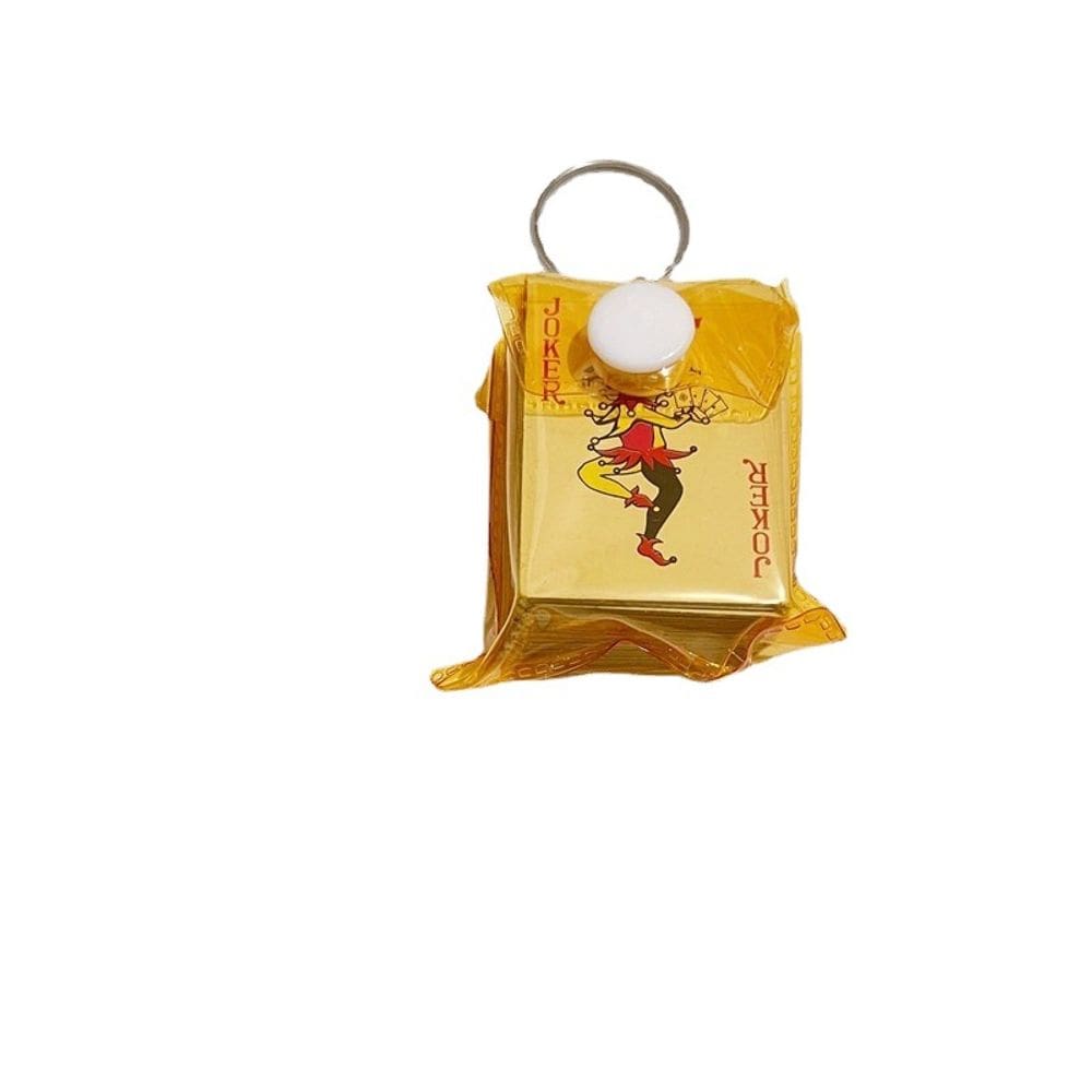 Chaveiro Mini Joker, cartas de baralho, Key Poker Paper 21g