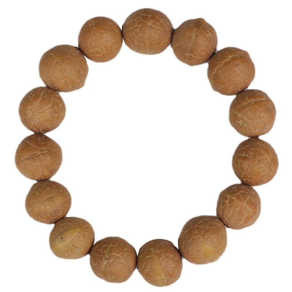 Pulseira Natural Phoenix Eye Bodhi Seed 16mm Beads