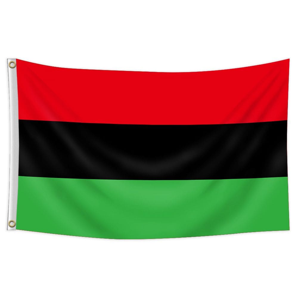 Bandeira Afro-Americana Heritage 150x90cm Poliéster