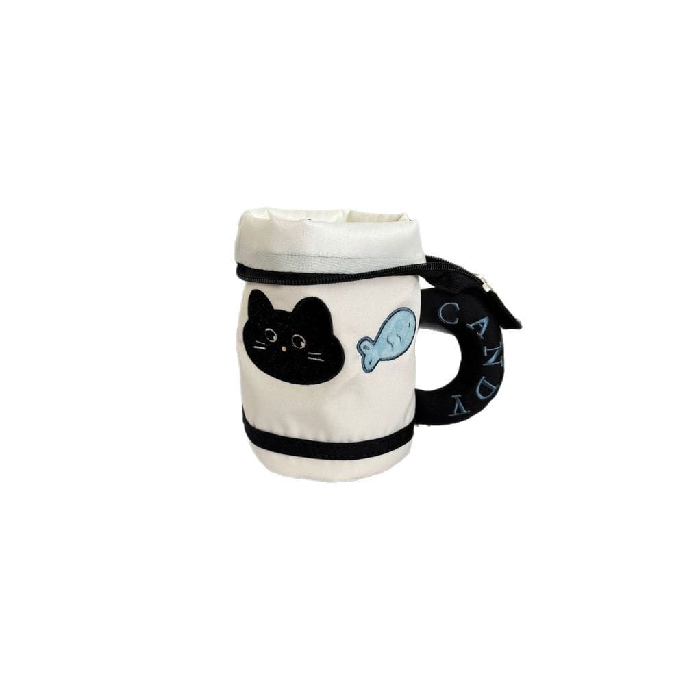 Estojo de lápis Cute Fruits Cup Design Canvas 20cm x 9cm