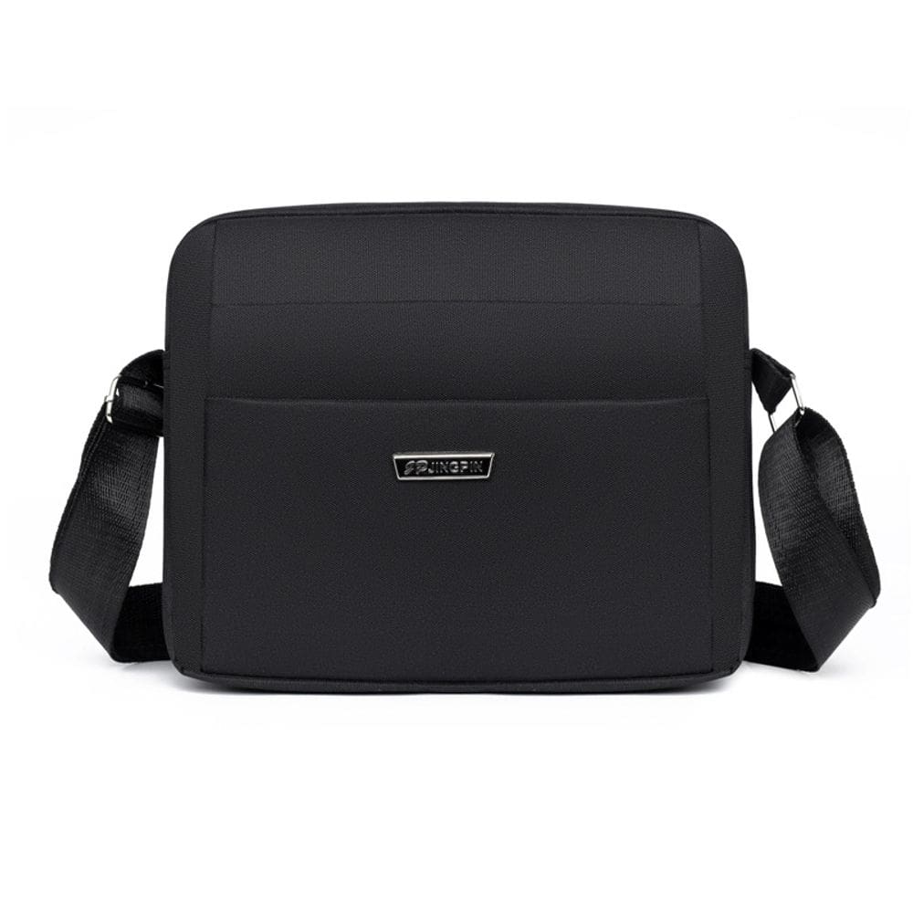 Bolsa Messenger, tecido Oxford impermeável para homens