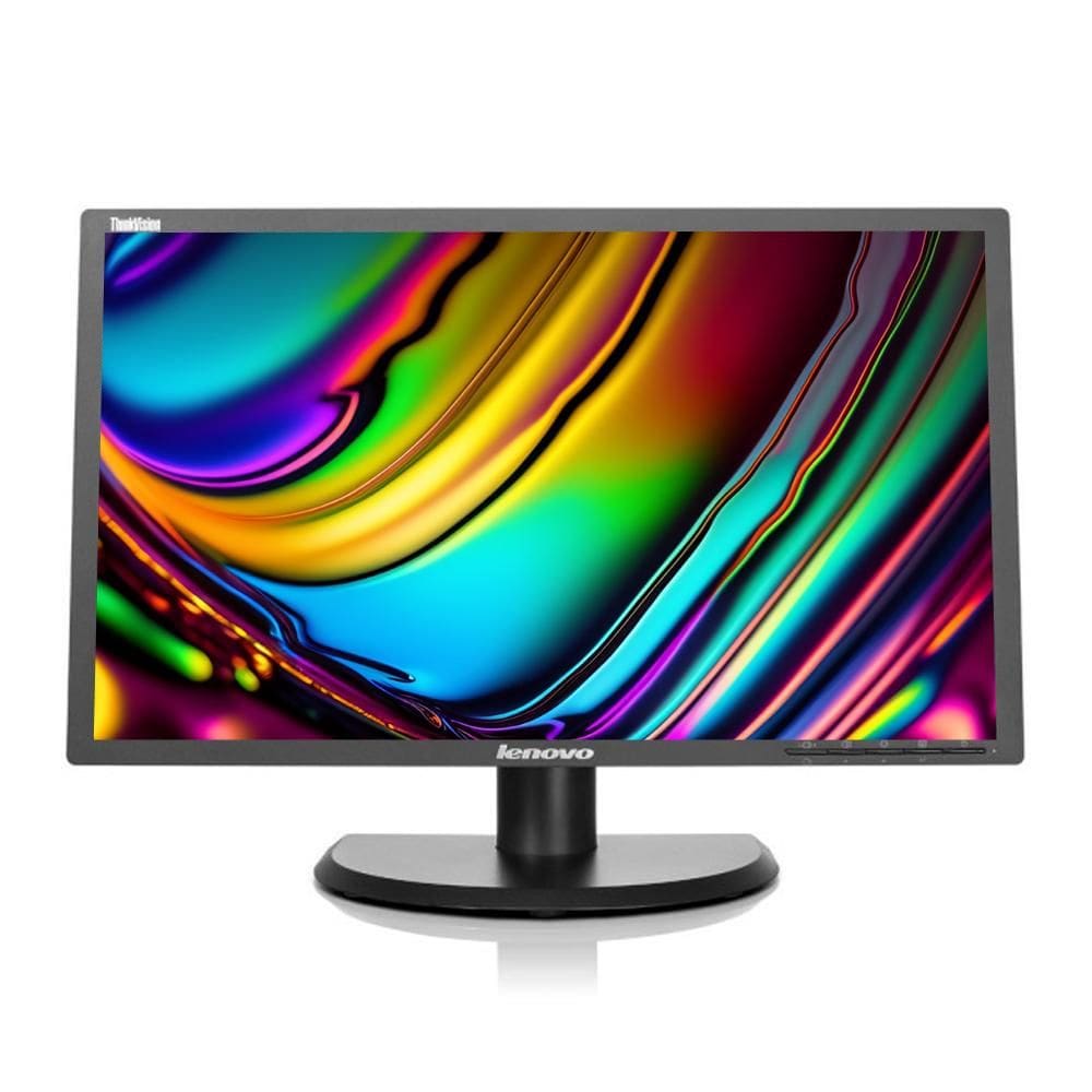 Usado: Monitor Lenovo E2002BA 20” Wide VGA 1600x900 - Base fixa - Voke