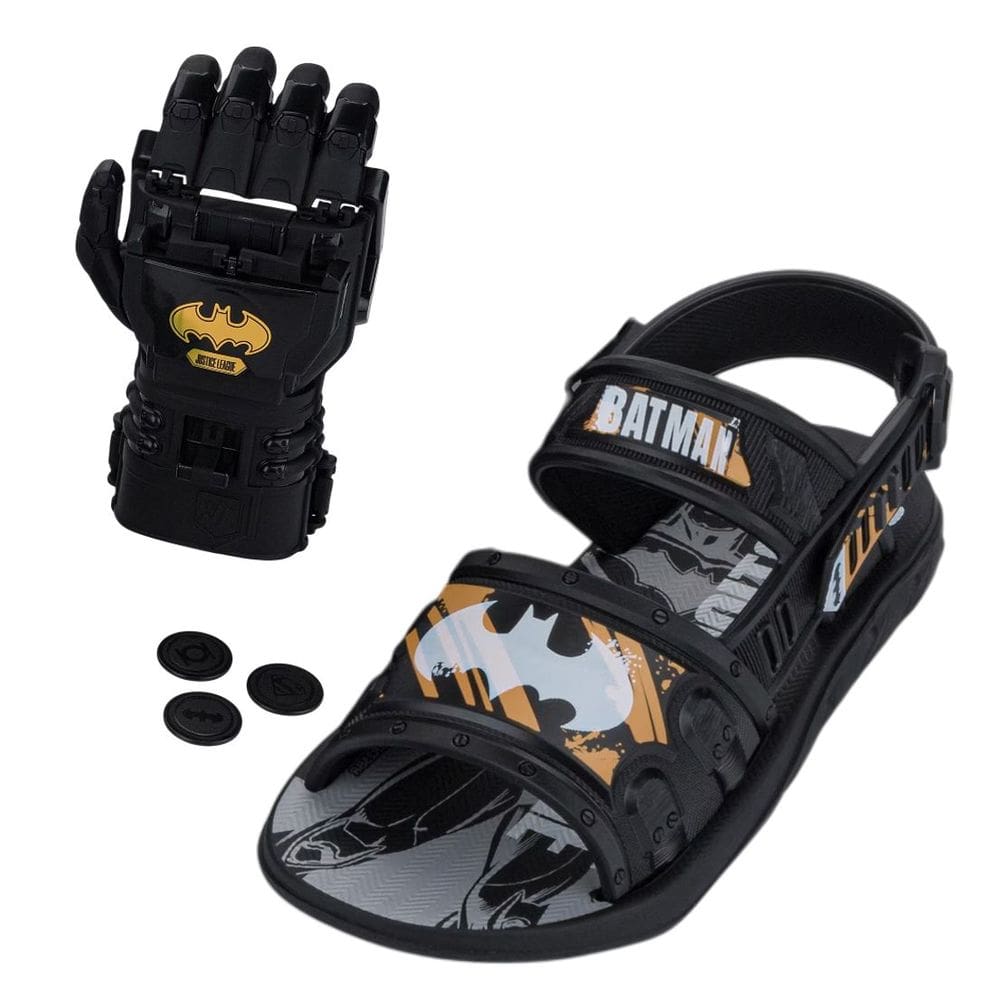 Sandalia Infantil Menino Macia Liga Da Justica Action Hero
