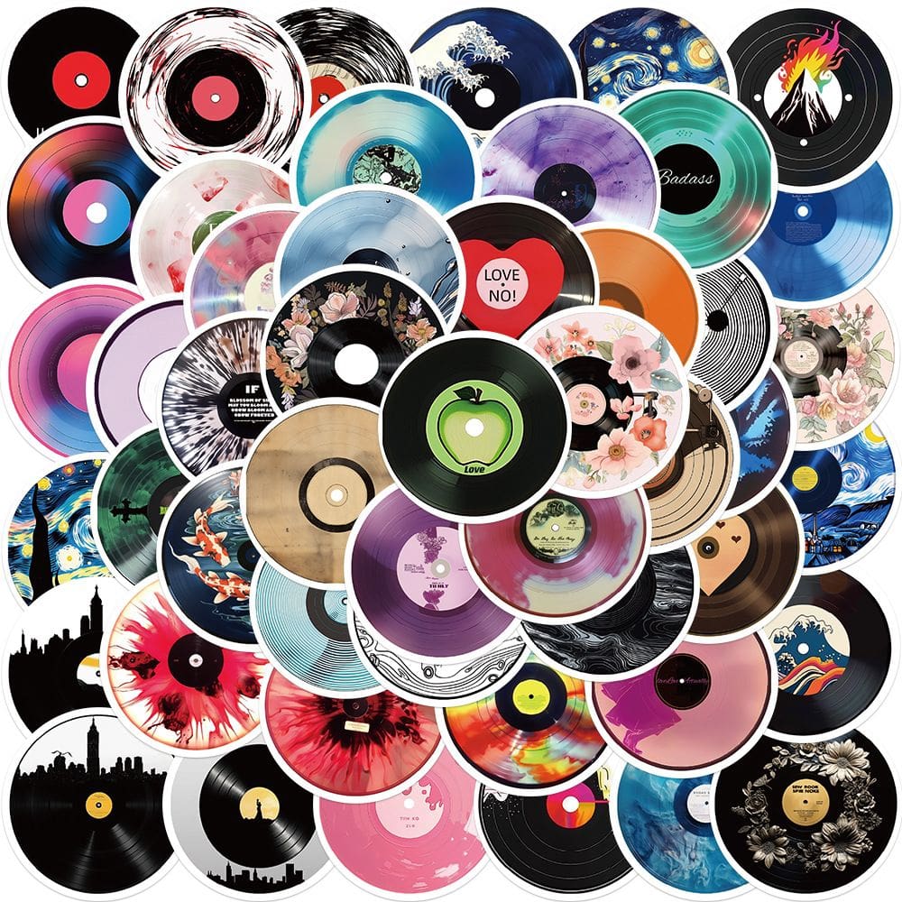 Adesivos de vinil Cute Fantasy Girl, 50 peças Aesthetic Dream Rec