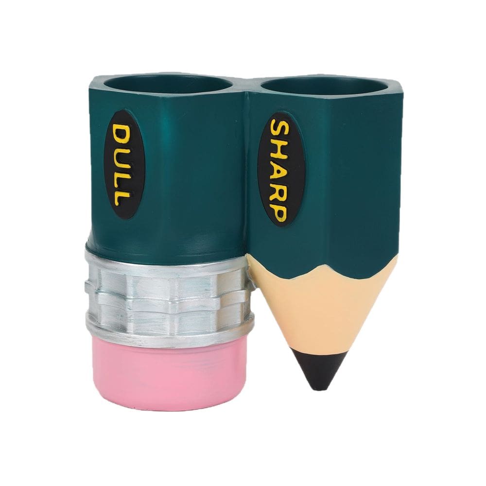 Porta-canetas Porta-lápis Organizador de mesa Creative Resin