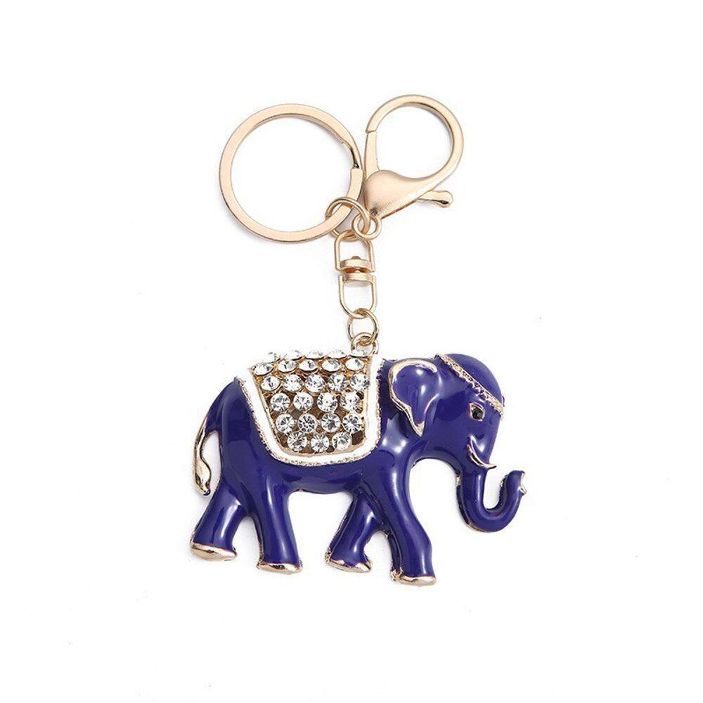Chaveiro Elegant Elephant Luxury Crystal Strass