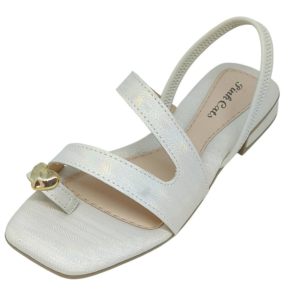 Sandalia Infantil Menina Salto Baixo Ultraconforto Pink Cats