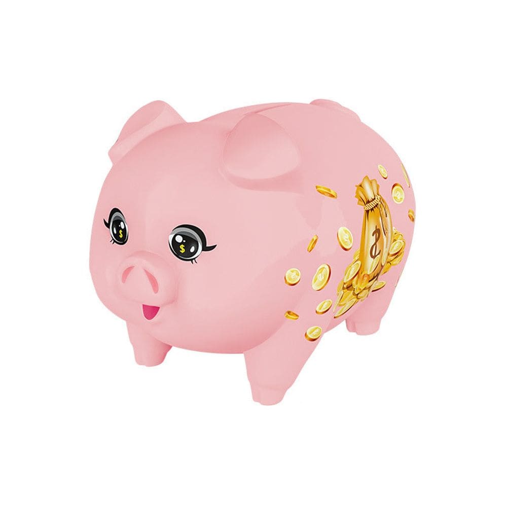 Cofrinho inteligente de grande capacidade para crianças com bloqueio de senha