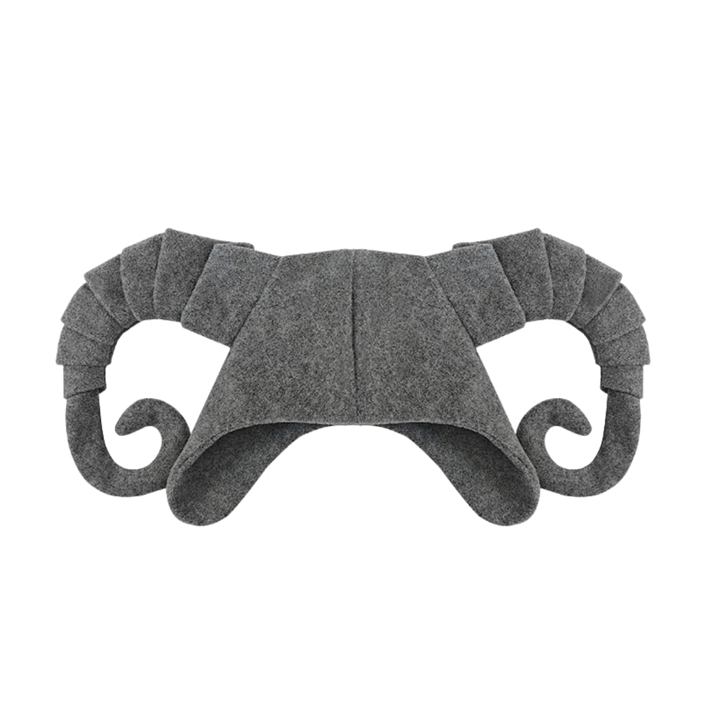 Chapéu de bruxa Devil Horns Ram Horn Witch, fantasia de Halloween