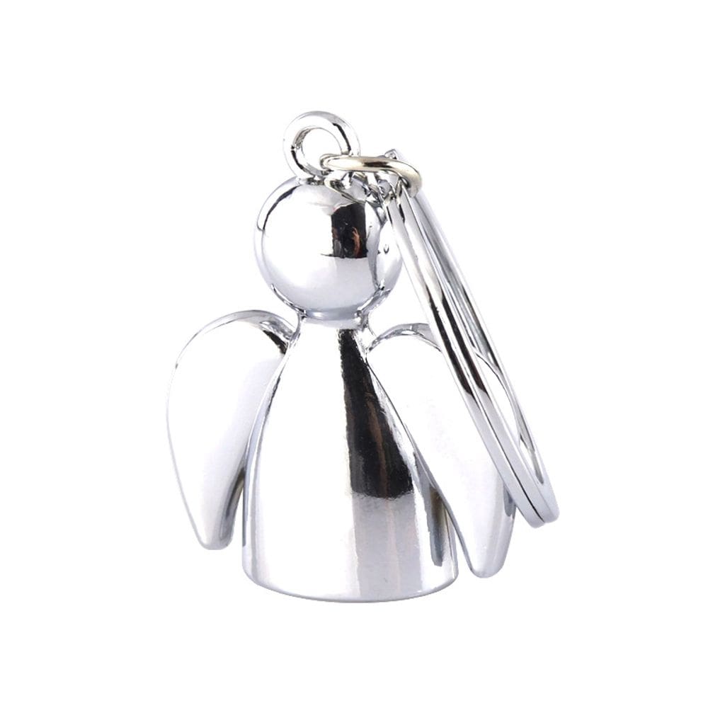 Chaveiro Angel Doll em liga de zinco em forma de coração para mulheres