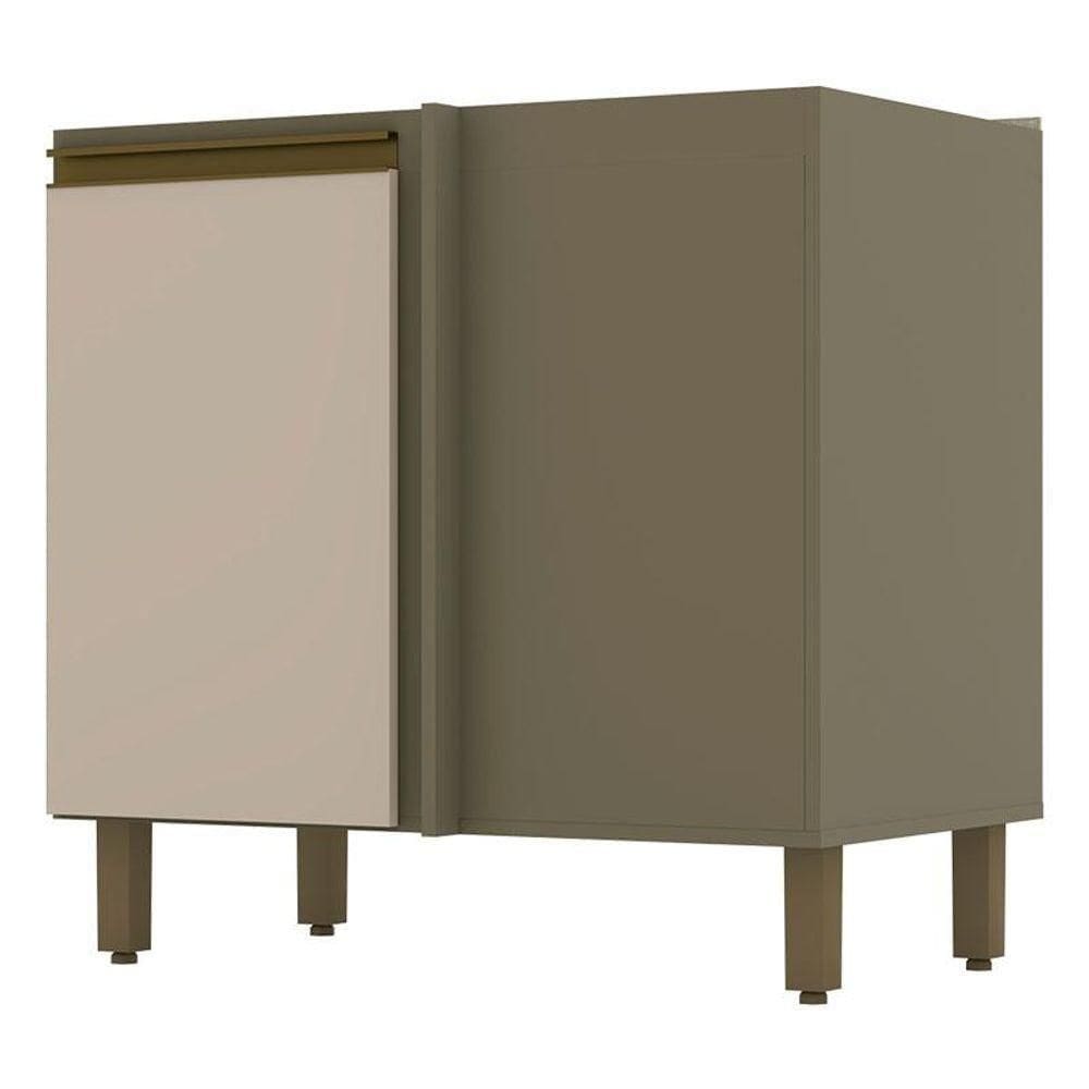 Balcão Canto Reto évelin Duna Cristal - Henn