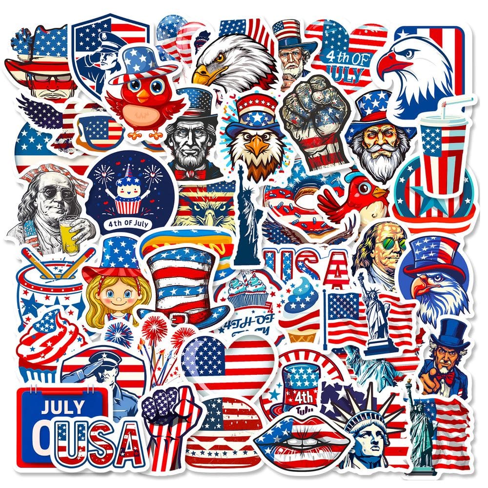 Pacote de adesivos do Dia de São Patrício, 100 peças de desenhos animados