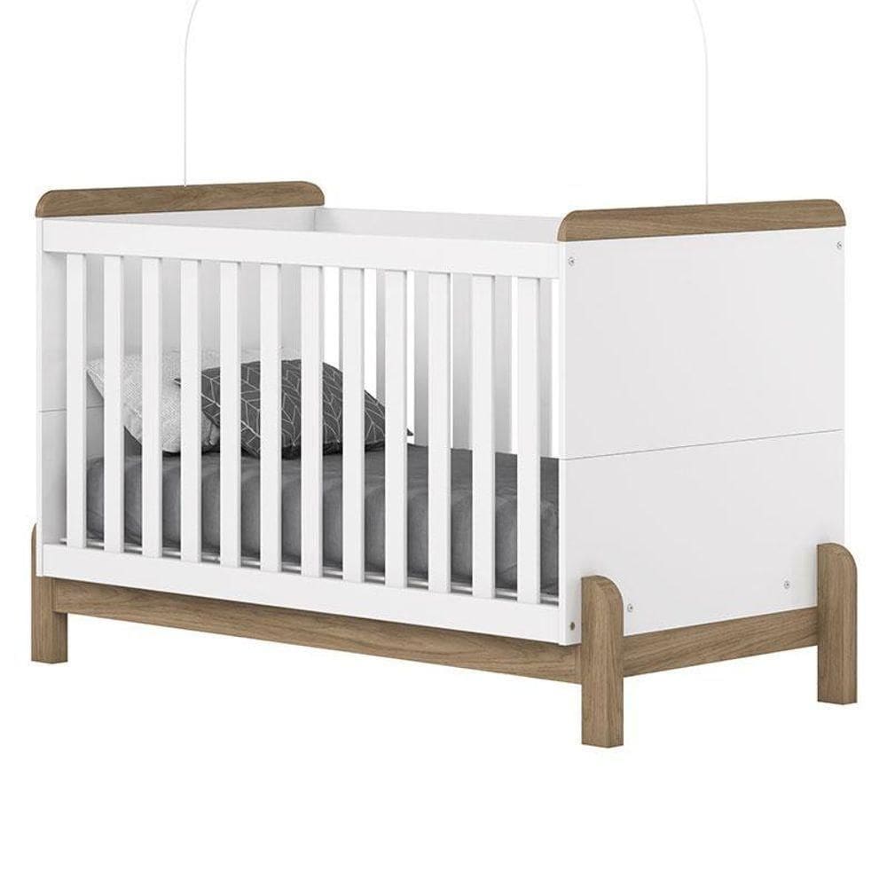 Berço Mini Cama Ternura Branco Jequitibá - Henn