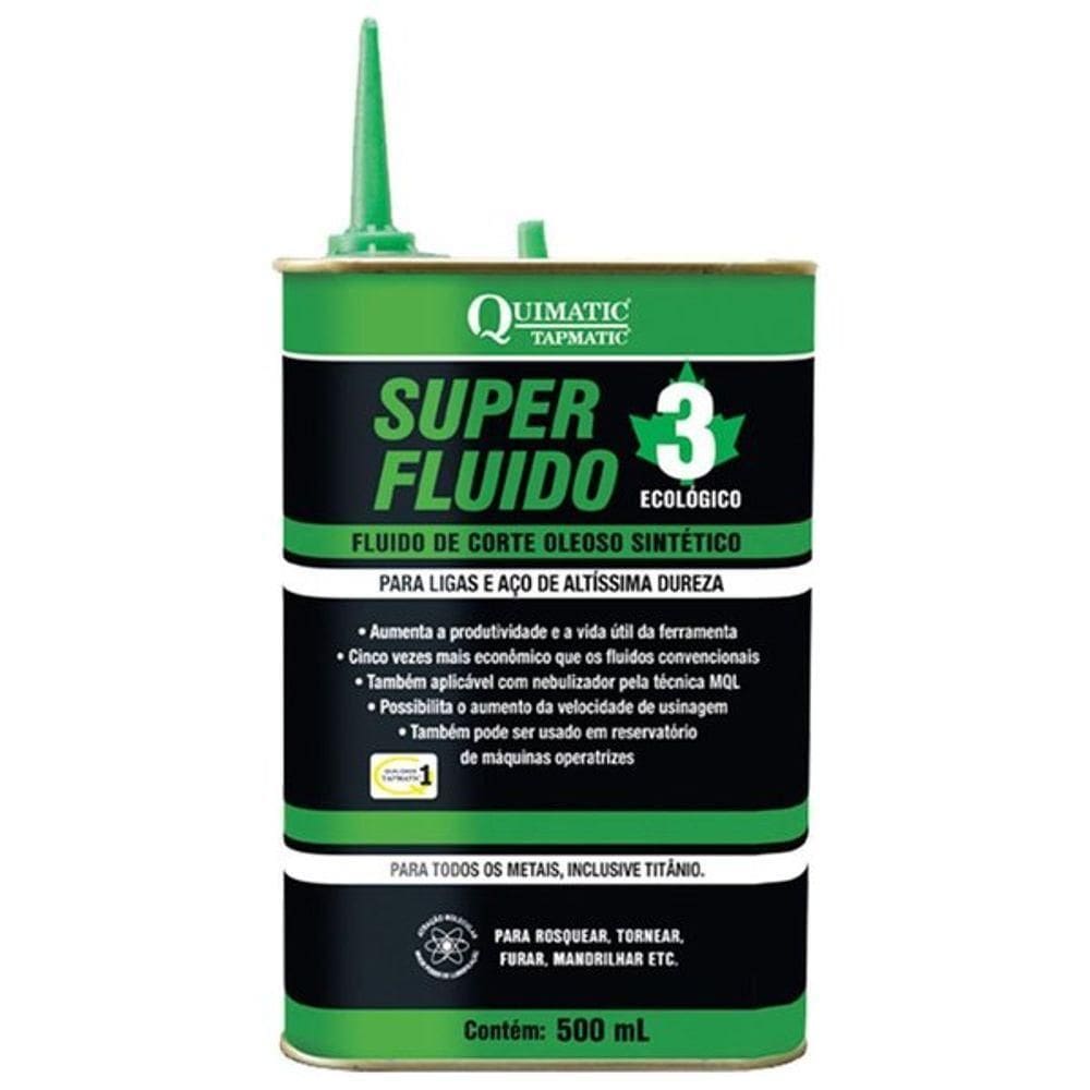 Fluido De Corte Super Ecológico N3 500ml Quimatic Ah1