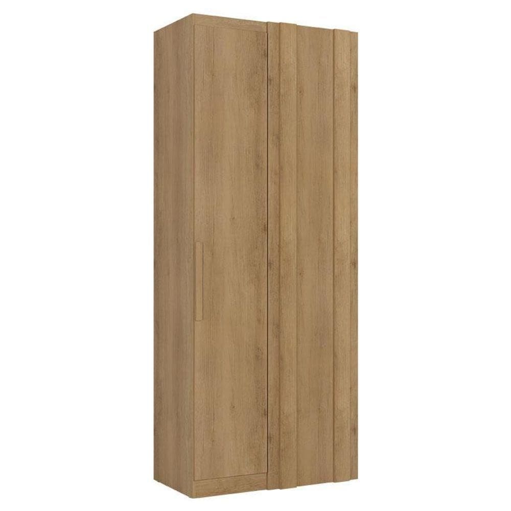 Armário Canto Reto 1 Porta Modulare Capuccino Acetinado - Thb