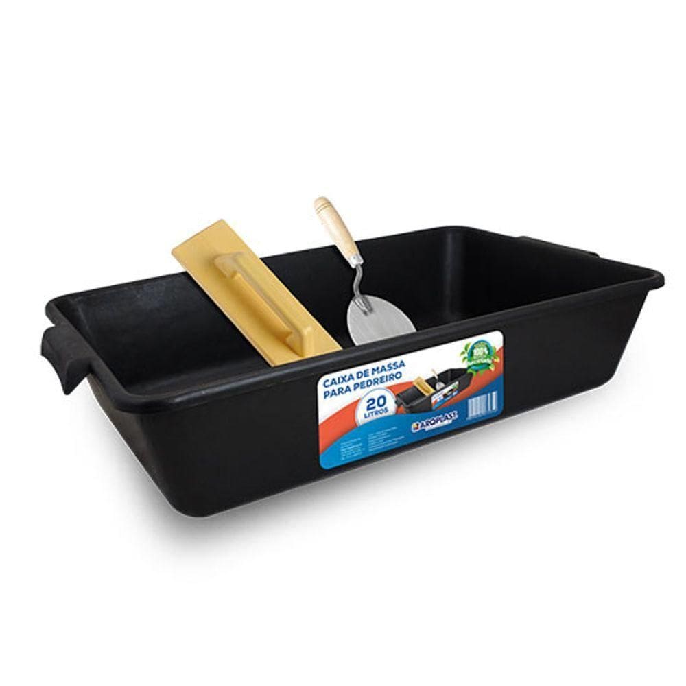 Caixa De Massa-concreto 20 Litros Arqplast 25477pm