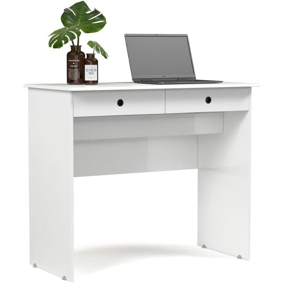 Escrivaninha 02 Gavetas Branco