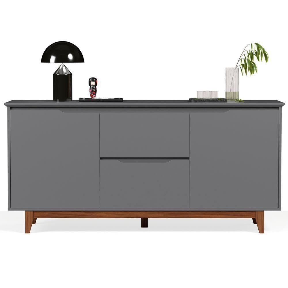 Buffet 2 Portas Flow Cinza