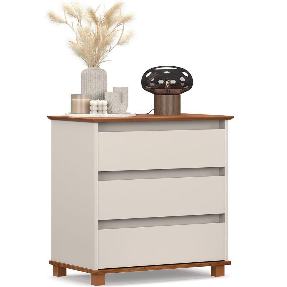 Mini Comoda Ej Off White Com Freijo