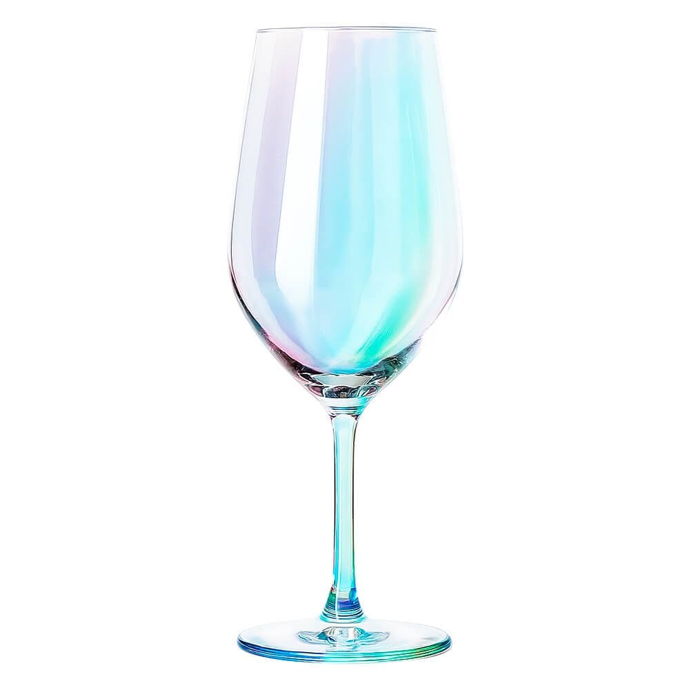 Taça de Vinho de Cristal Furta Cor com Titânio Mendoza 460mL 1 peça - Seu Lar