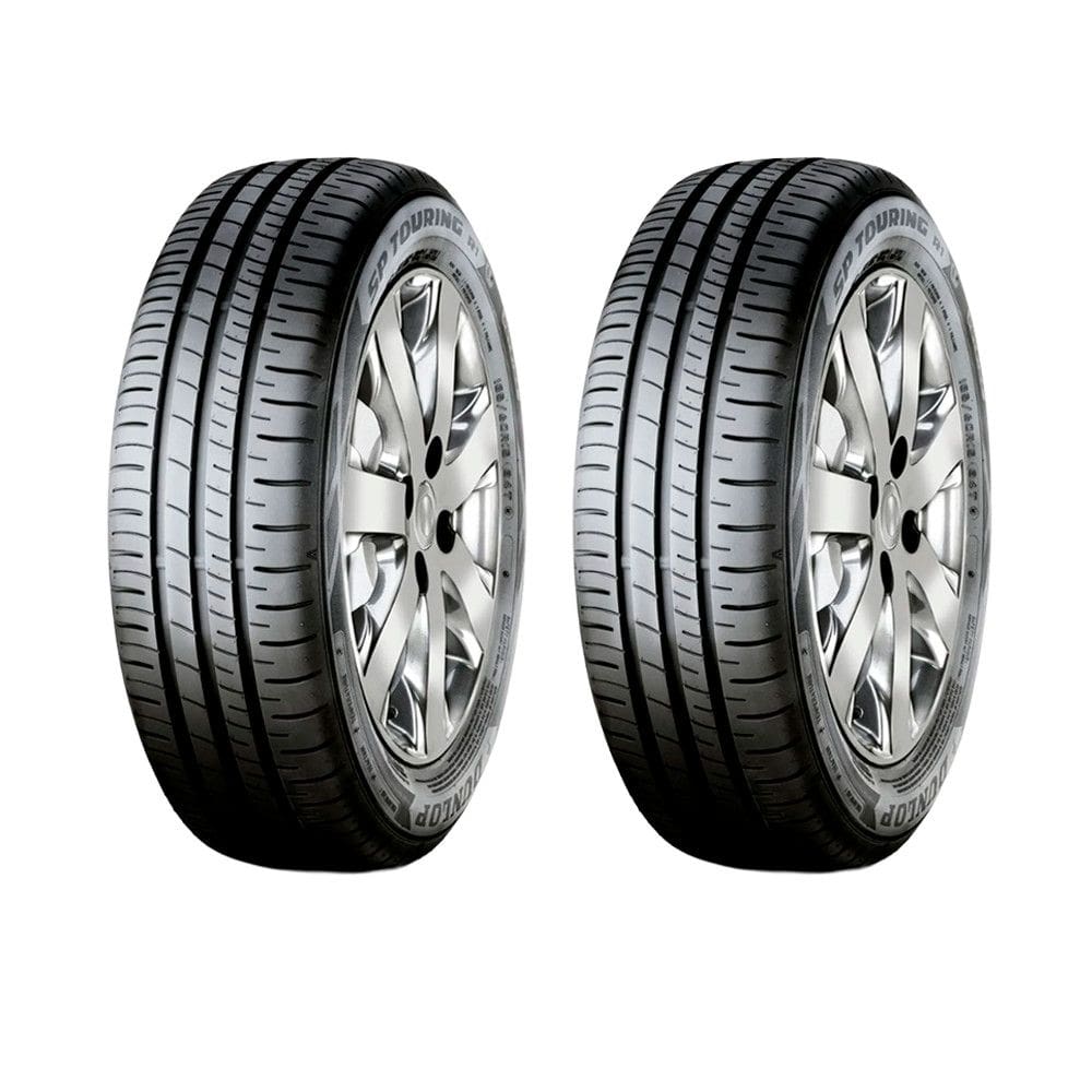Kit 2 Pneus Dunlop 185/65R14 86T SP Touring R1 Aro 14 Passeio