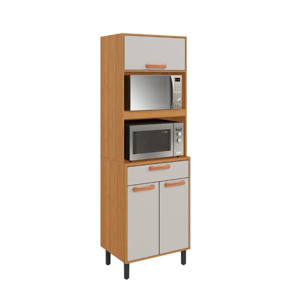 Paneleiro Itatiaia 2 Portas 1 Gaveta Off White Nápoles