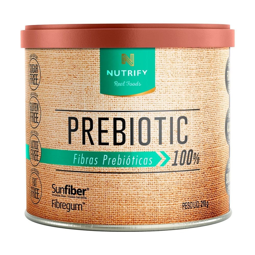 Suplemento em Pó de Fibras Prebiotic Nutrify 210g