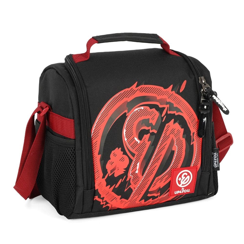 Lancheira Térmica Escolar Enaldinho Vermelha Youtuber Luxcel