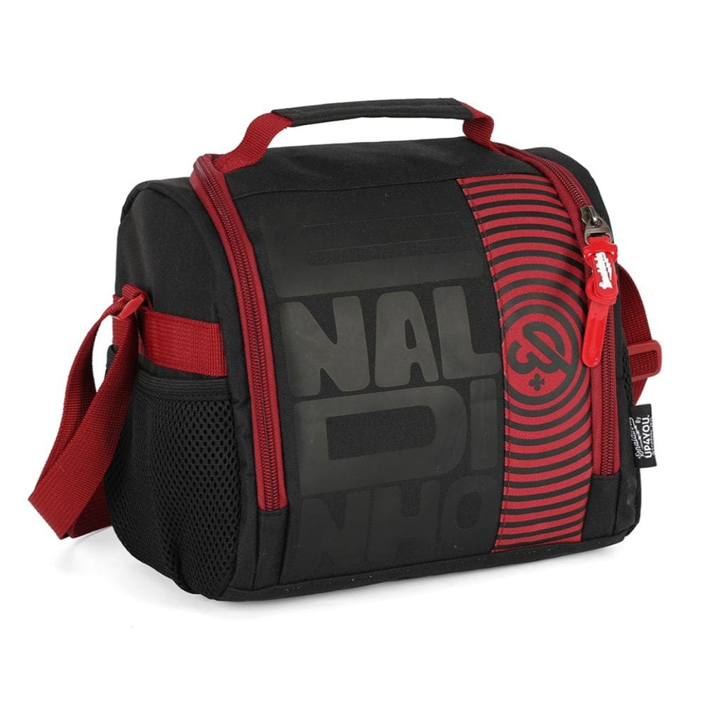 Lancheira Térmica Escolar Enaldinho Preto Youtuber Luxcel