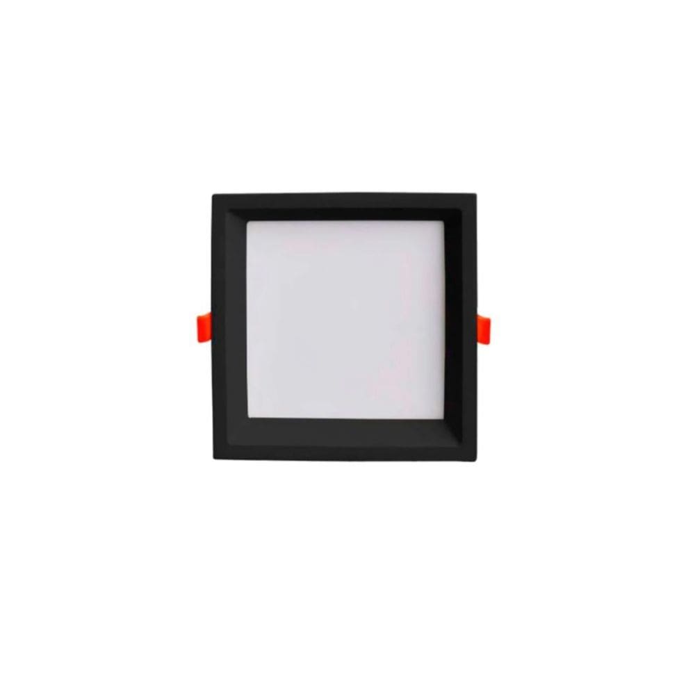Painel led Recuado Embutir 18W – alu bco quente 3000k Opus