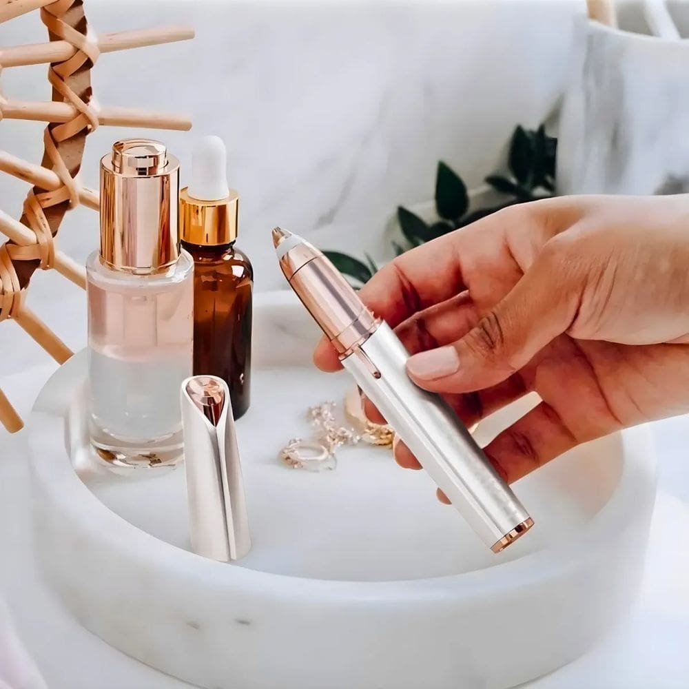 Caneta Depiladora Indolor Para Sobrancelhas Cor Branco
