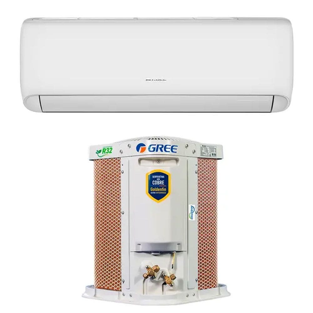 Ar-Condicionado Split Inverter 9.000 BTUs Wi-Fi Gree Frio